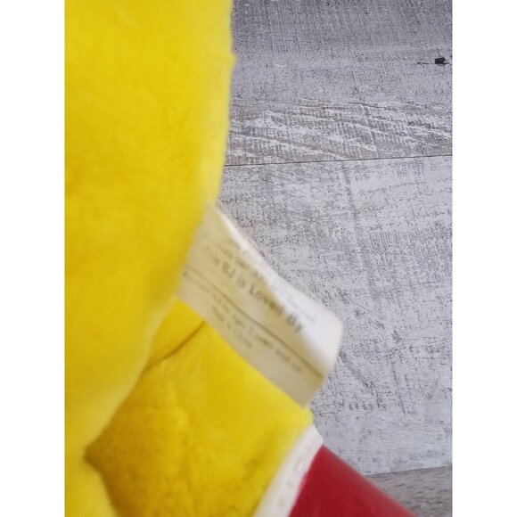 Vintage Barney Friend BJ Plush Dinosaur With Sneakers Stuffed Animal Toy - Picture 8 of 9